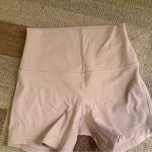 lululemon athletica Align size 4 4” pink haze
